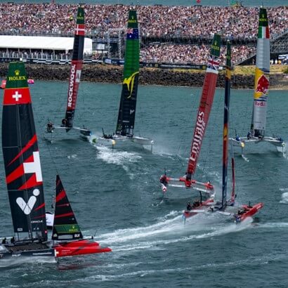 Tidal modelling support for SailGP racing teams