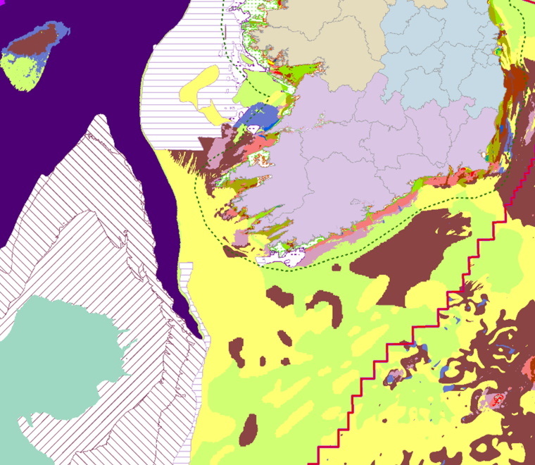 Spatial data and evidence projects for Irish Marine Planning Framework